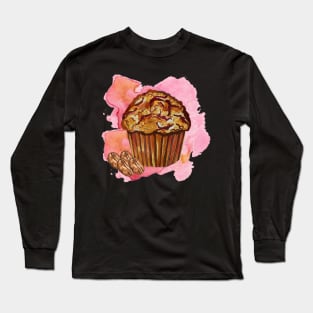 Coffee Beans and Muffin Long Sleeve T-Shirt